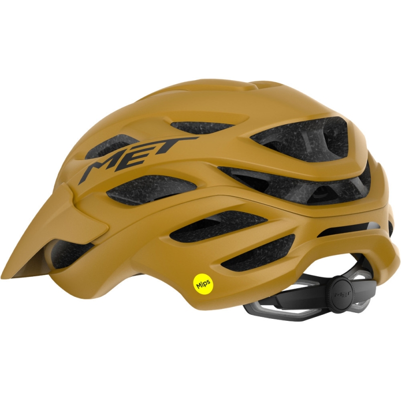 Kask rowerowy MET Veleno MIPS żółty