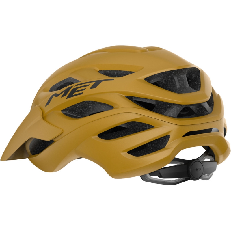 Kask rowerowy MET Veleno żółty