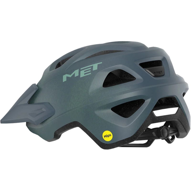 Kask rowerowy MET Echo MIPS granatowy