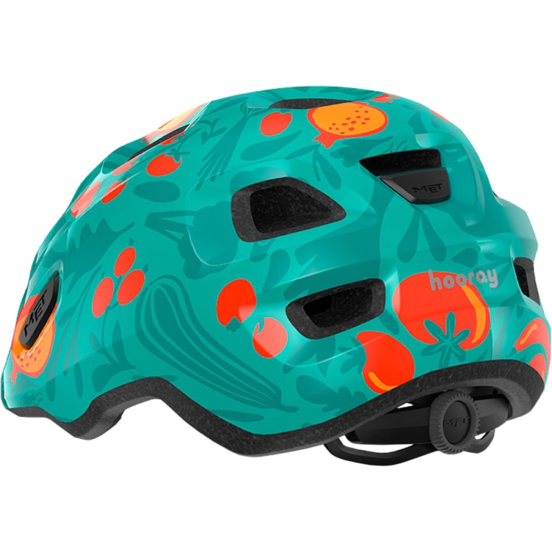 Kask rowerowy MET Hooray turkusowy