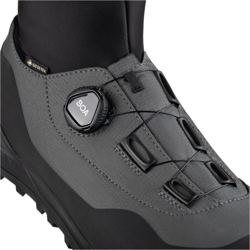 Buty MTB zimowe Fizik Terra Nanuq X2 GTX czarno-szare