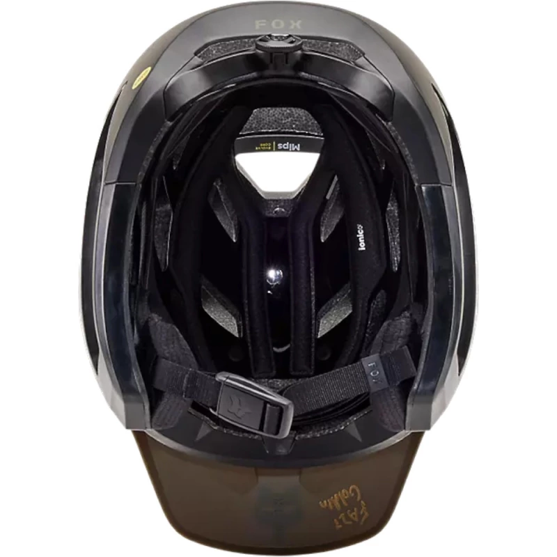 Kask rowerowy Fox Dropframe Pro RUNN oliwkowy