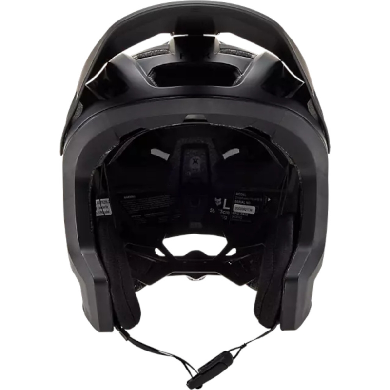 Kask rowerowy Fox Dropframe Pro RUNN MIPS czarny