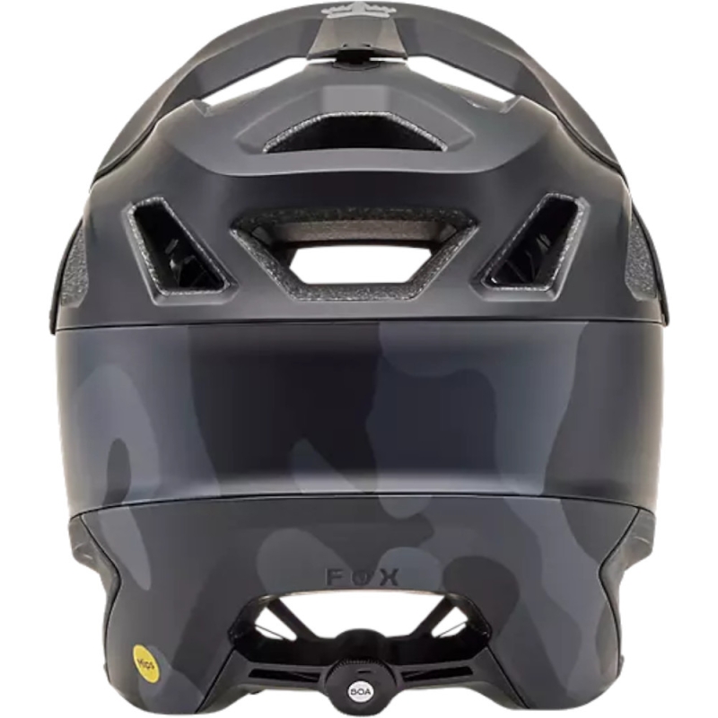 Kask rowerowy Fox Dropframe Pro RUNN czarny