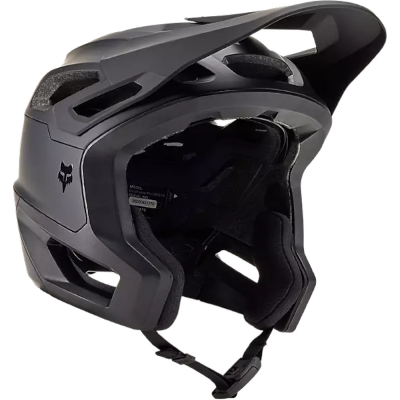 Kask rowerowy Fox Dropframe Pro MIPS czarny mat 2024