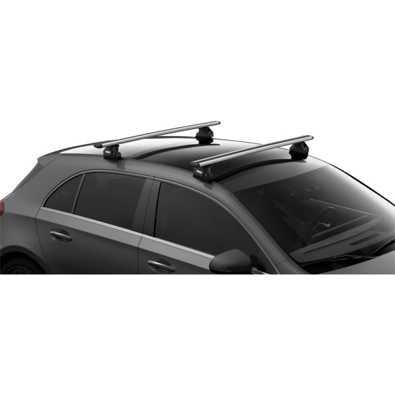 Bagażnik dachowy Thule Wingbar Evo Volkswagen Caravelle (T6) 4-dr Bus 15- listwa z rowkiem T srebrny
