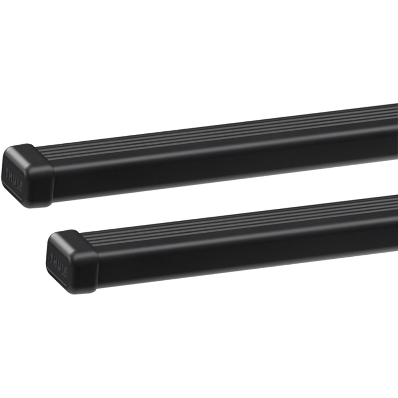 Bagażnik dachowy Thule SquareBar Evo Ford Focus Mk III 5-dr Estate 11-18 zintegrowane relingi czarny