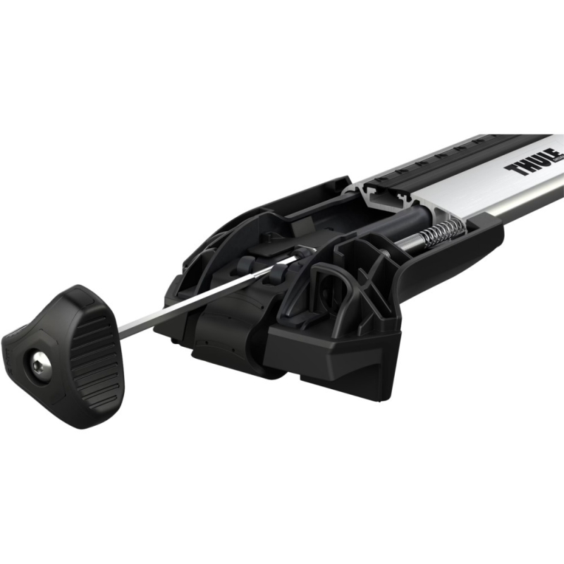Bagażnik dachowy Thule Wingbar Edge Volkswagen Amarok 4-dr Pickup 23- relingi srebrny