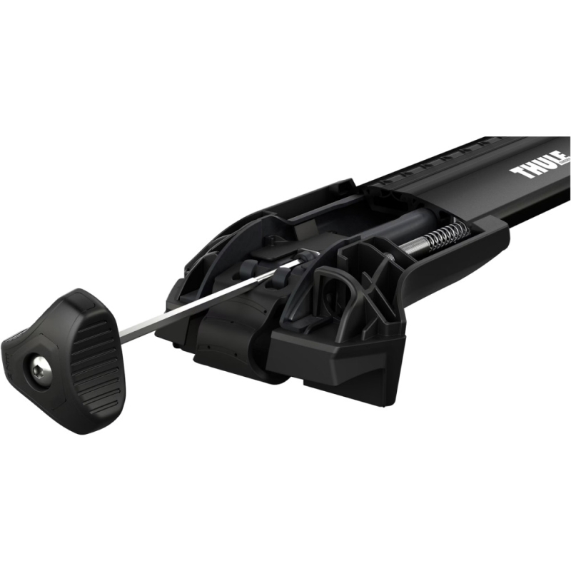 Bagażnik dachowy Thule Wingbar Edge Volkswagen Caddy Life 5-dr MPV 16-20 relingi czarny
