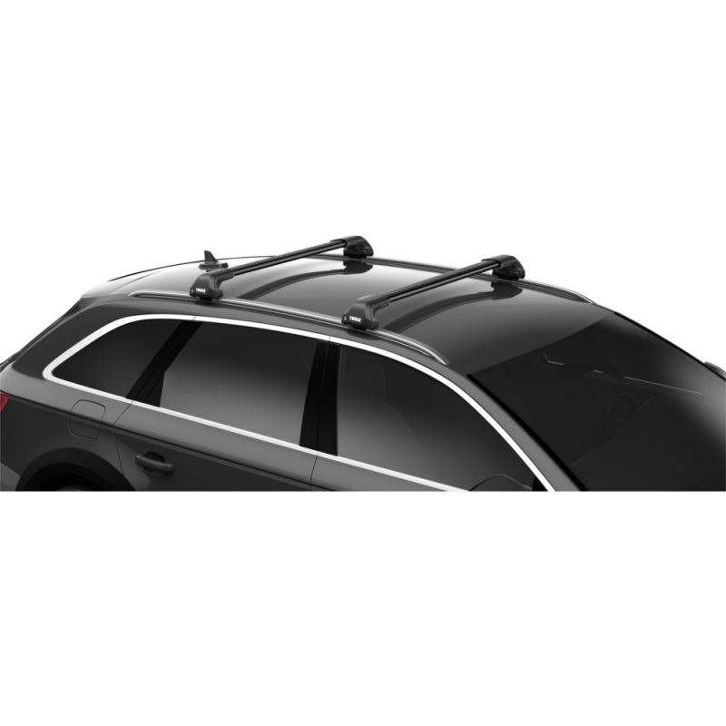 Bagażnik dachowy Thule Wingbar Edge Audi Q8 e-tron 5-dr SUV 23- zintegrowane relingi czarny