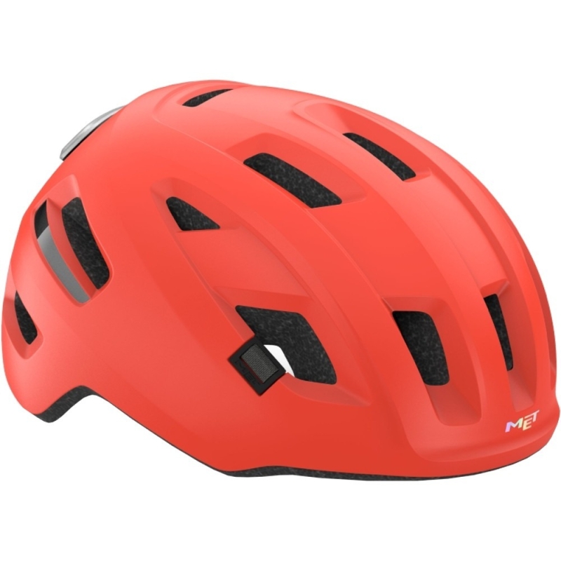 Kask rowerowy MET E-mob pomarańczowy