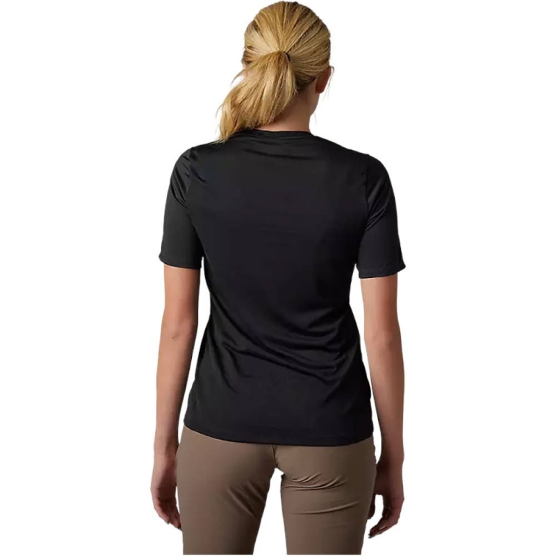 Koszulka rowerowa damska Fox Lady Ranger TruDri black