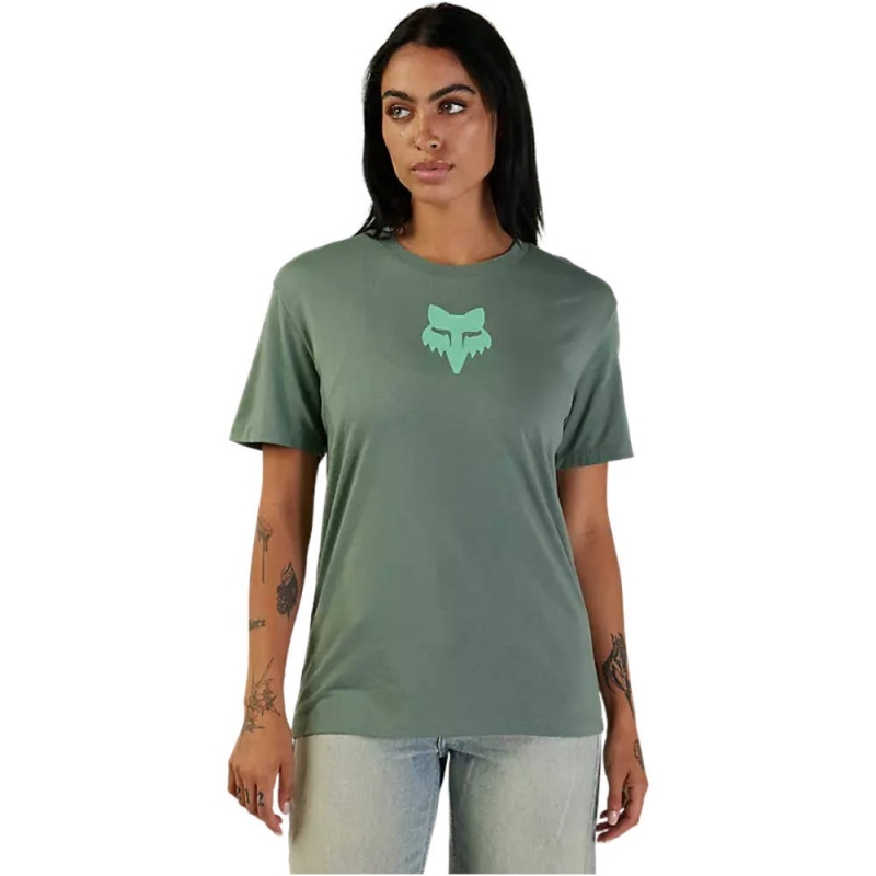 Koszulka damska Fox Lady Head zielona