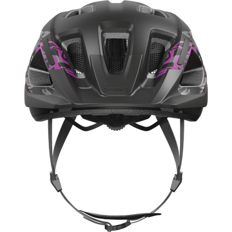 Kask rowerowy Abus Aduro 3.0 czarno-różowy