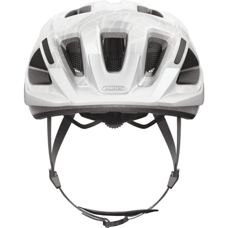 Kask rowerowy Abus Aduro 3.0 biało-szary