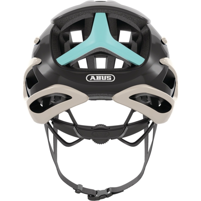 Kask rowerowy Abus AirBreaker białozłoty