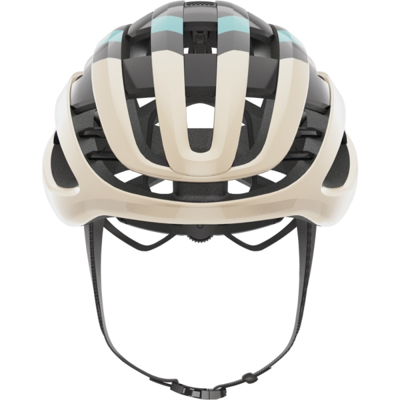 Kask rowerowy Abus AirBreaker białozłoty