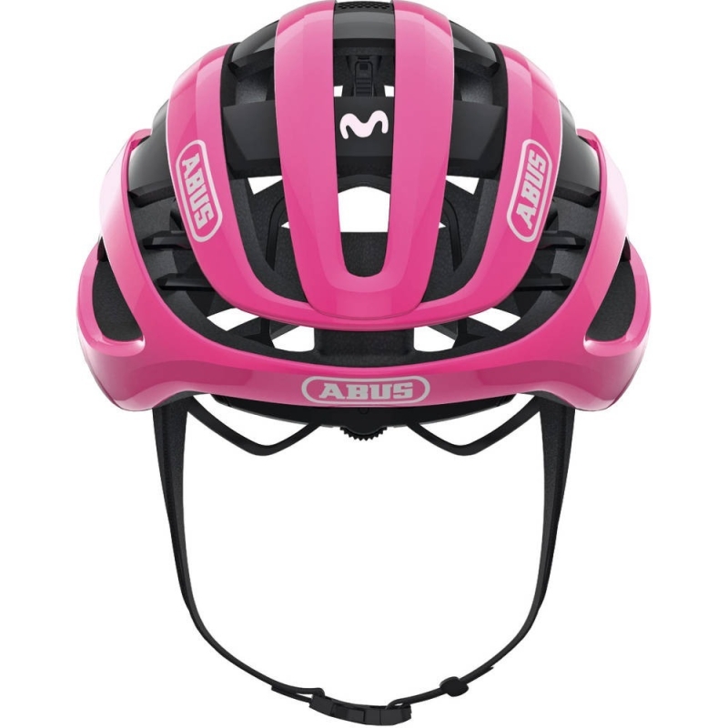 Kask rowerowy Abus AirBreaker różowy