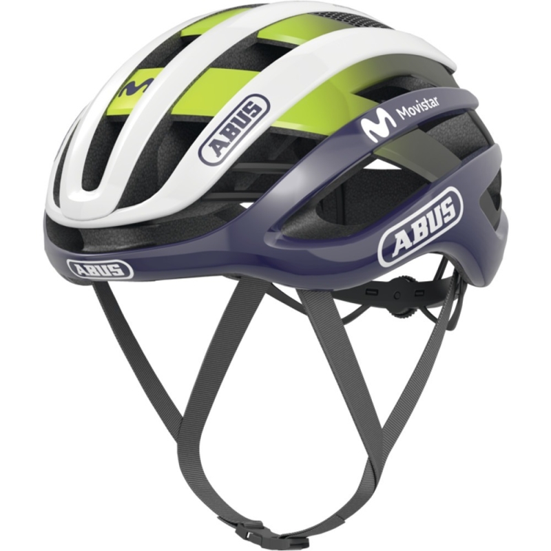 Kask rowerowy Abus AirBreaker Movistar Team 23