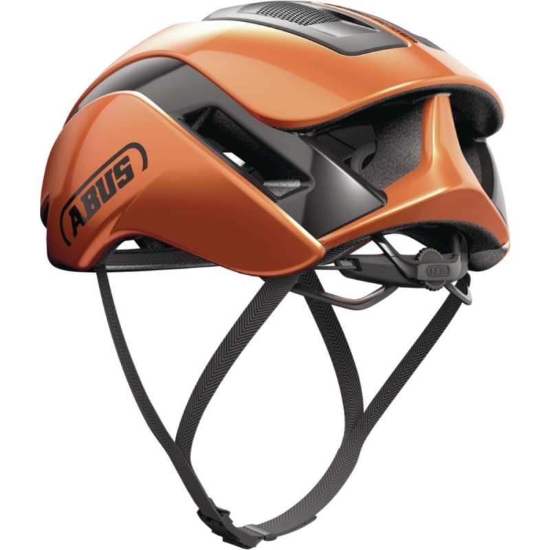 Kask rowerowy Abus GameChanger 2.0 brązowo-pomarańczowy