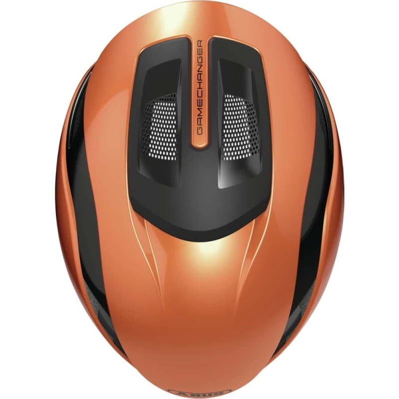 Kask rowerowy Abus GameChanger 2.0 brązowo-pomarańczowy