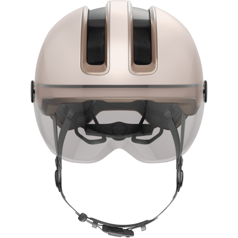 Kask rowerowy Abus HUD-Y ACE champagne gold