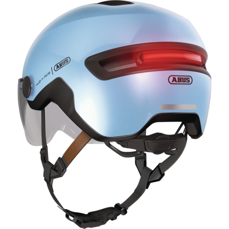 Kask rowerowy Abus HUD-Y ACE błękitny