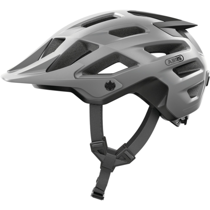 Kask rowerowy Abus Moventor 2.0 srebrny