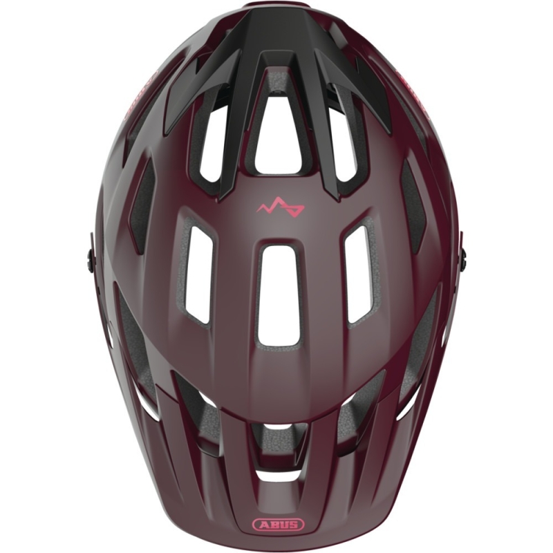 Kask rowerowy Abus Moventor 2.0 czerwony