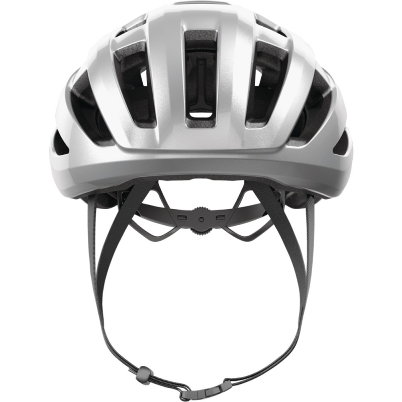 Kask rowerowy Abus PowerDome srebrny