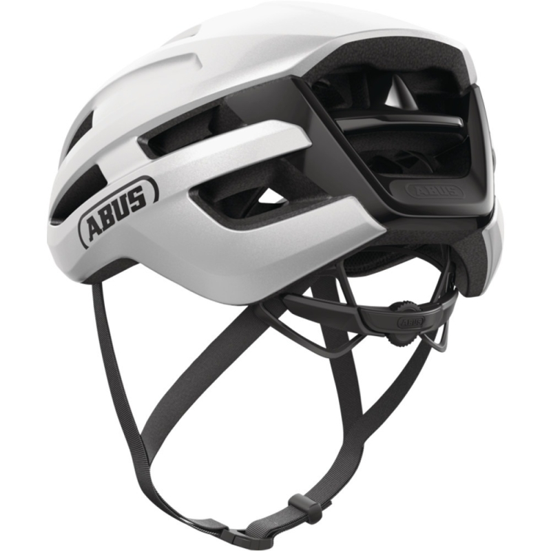 Kask rowerowy Abus PowerDome srebrny