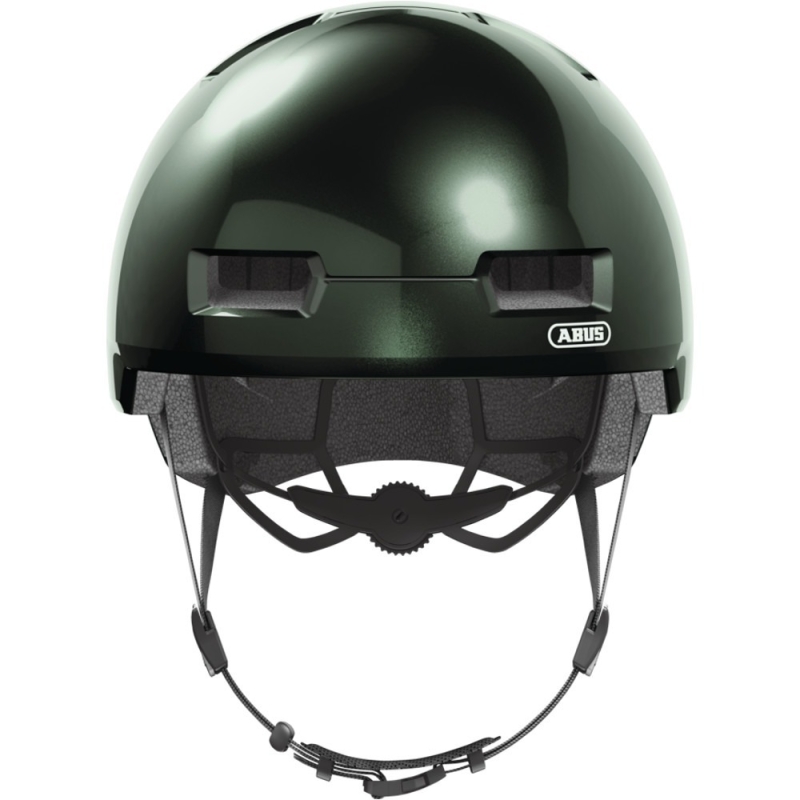 Kask rowerowy orzech Abus Skurb moss green