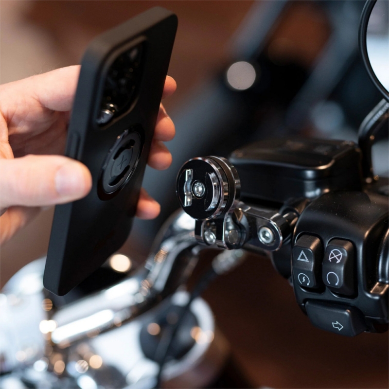 Uchwyt na klamkę sprzęgła SP Connect Clutch Moto Mount Pro chrom