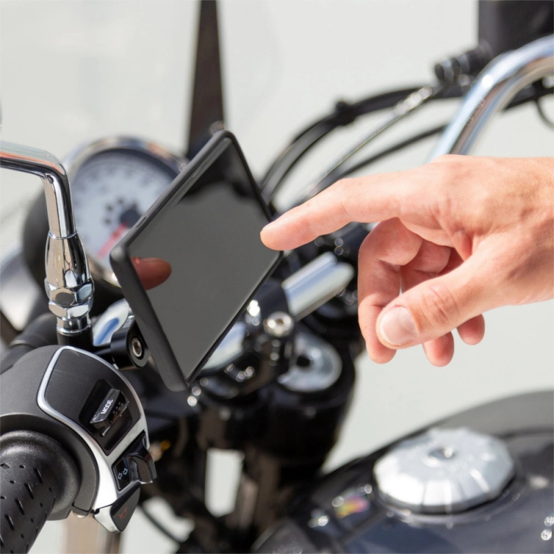 Uchwyt na klamkę sprzęgła SP Connect Clutch Moto Mount Pro czarny