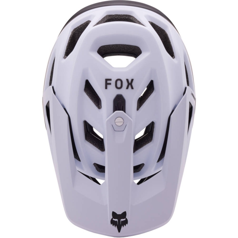 Kask rowerowy Fullface Fox Proframe RS Taunt MIPS biało-czarny