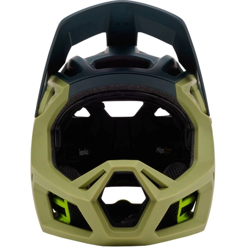 Kask rowerowy Fullface Fox Proframe RS Taunt MIPS zielony