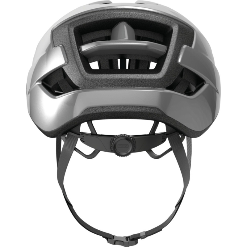 Kask rowerowy Abus WingBack srebrny