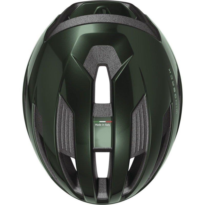 Kask rowerowy Abus WingBack moss green