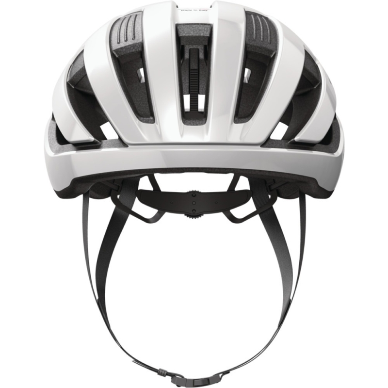 Kask rowerowy Abus WingBack biało-czarny