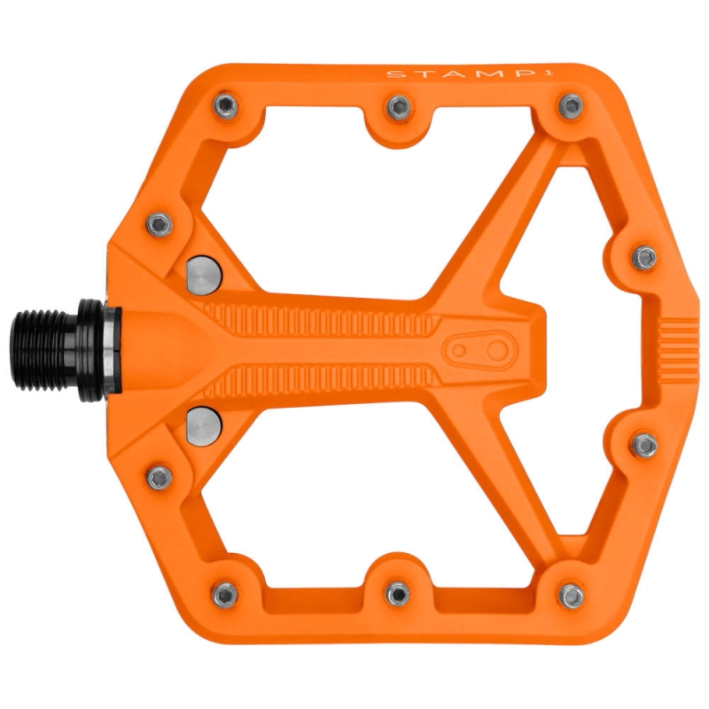 Pedały rowerowe Crank Brothers Stamp 1 gen 2 small pomarańczowe