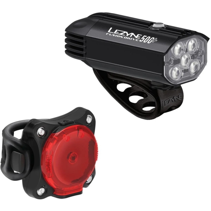 Zestaw lampek Lezyne Fusion Drive 500+ & Zecto Drive 200+