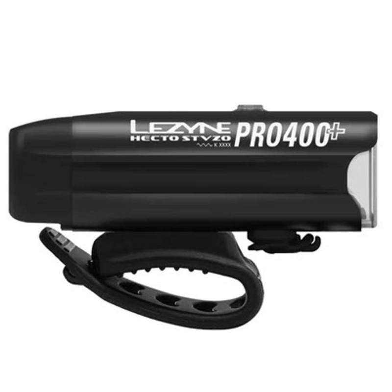 Zestaw lampek Lezyne Hecto Drive Pro 400+ STVZO & Strip Drive+ STVZO