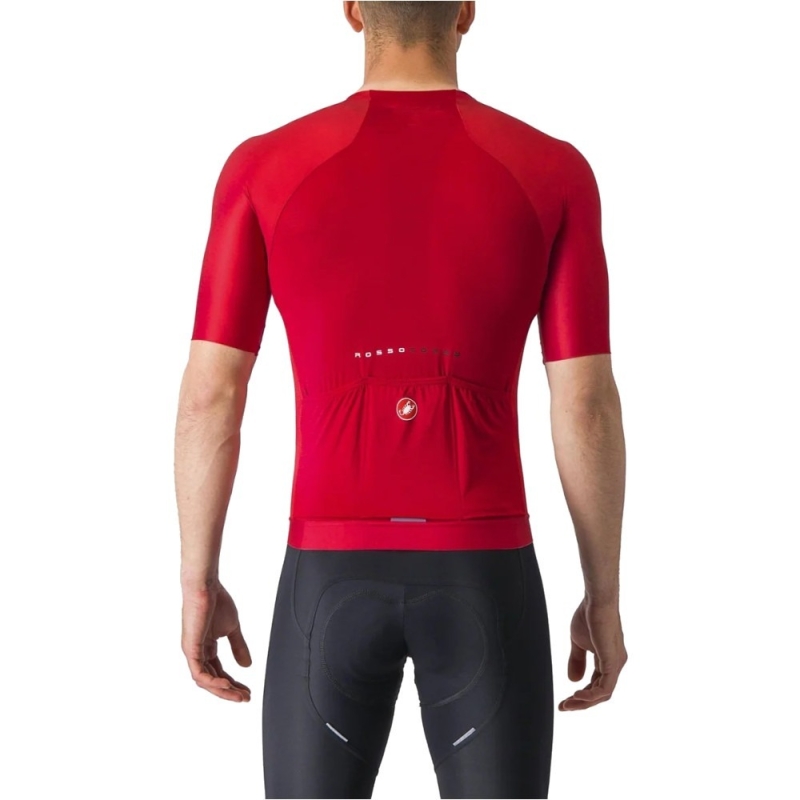 Koszulka rowerowa Castelli Aero Race 7.0 czerwona