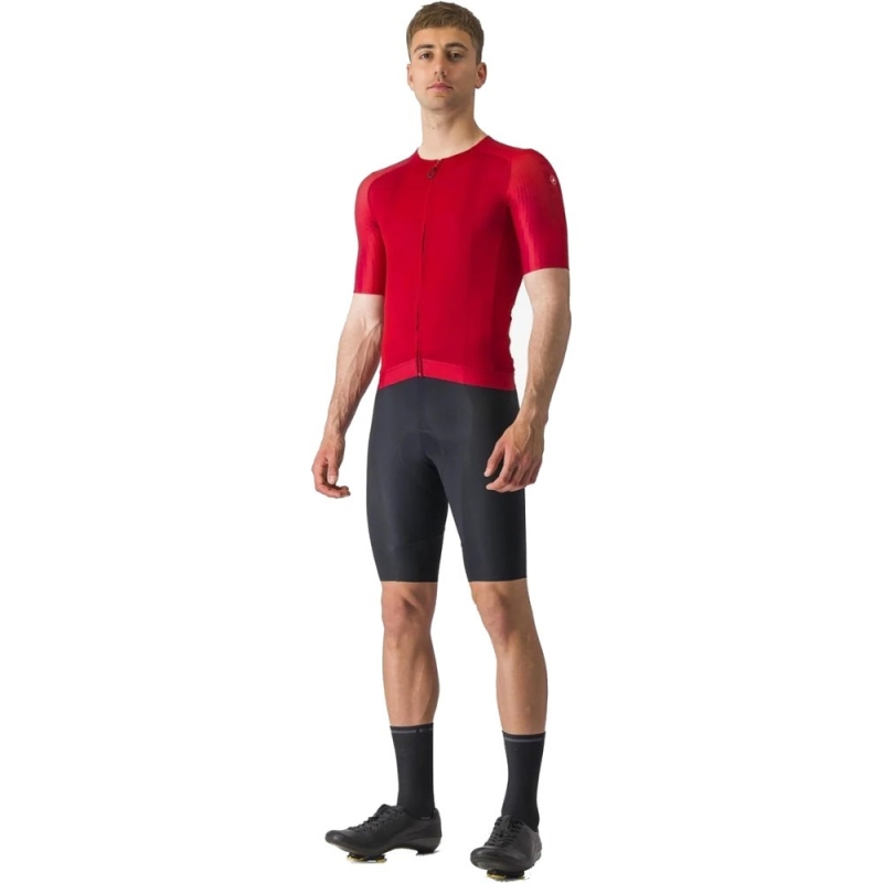 Koszulka rowerowa Castelli Aero Race 7.0 czerwona