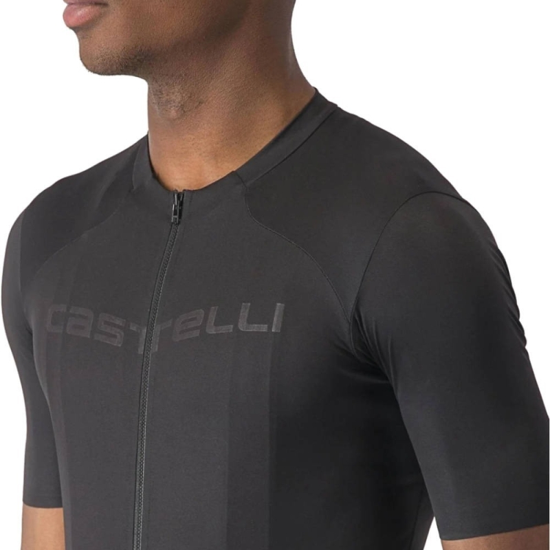 Koszulka rowerowa Castelli Prologo Lite czarna