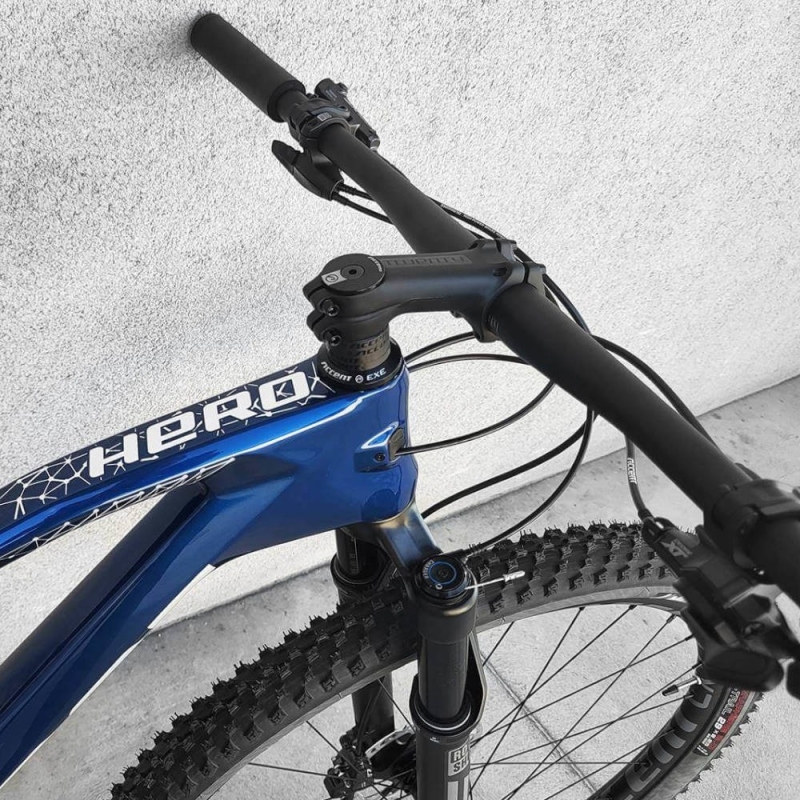 Rower MTB Accent Hero Carbon XT niebieski