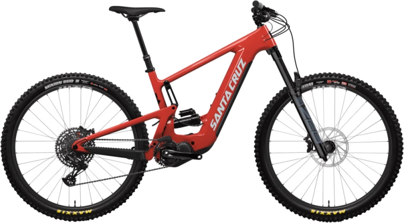 Rower elektryczny Santa Cruz Heckler 9 Carbon C 29 R gloss heirloom red