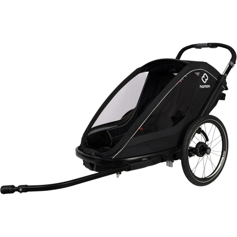 Przyczepka dziecięca Hamax Breeze Twin czarna