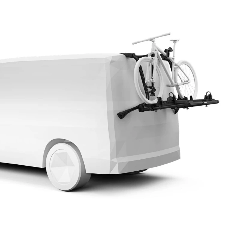 Bagażnik na tylną klapę Thule WanderWay 2 do VW T6 T6.1 California czarny