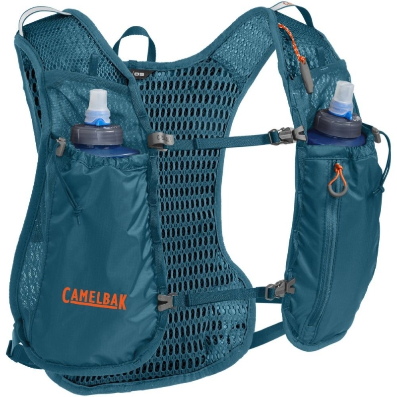 Kamizelka do biegania Camelbak Trail Run Vest turkusowa
